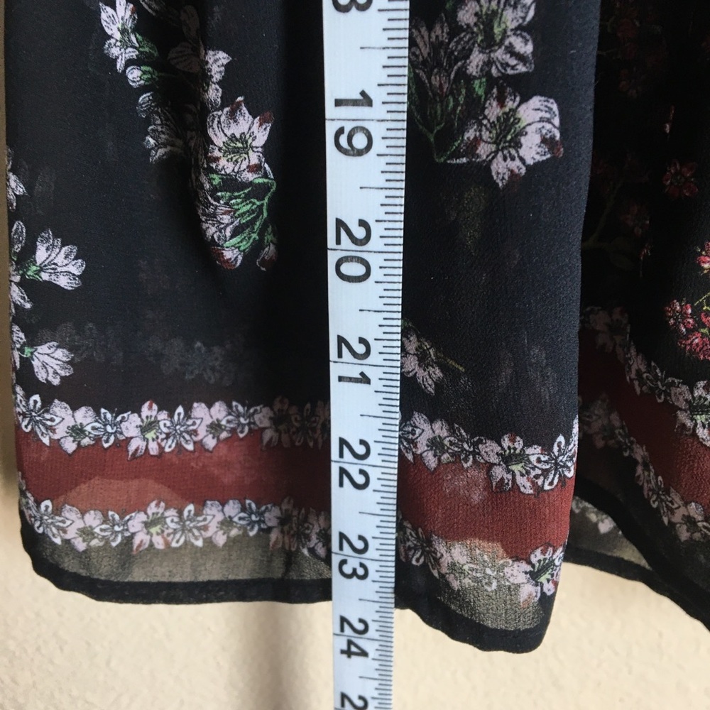 No Label Boho Sheer Blouse - Picture 6 of 7